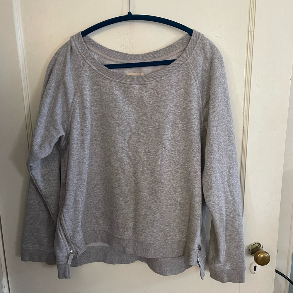 UGG Morgan Side Zip Crewneck
Sweatshirt Grey XL